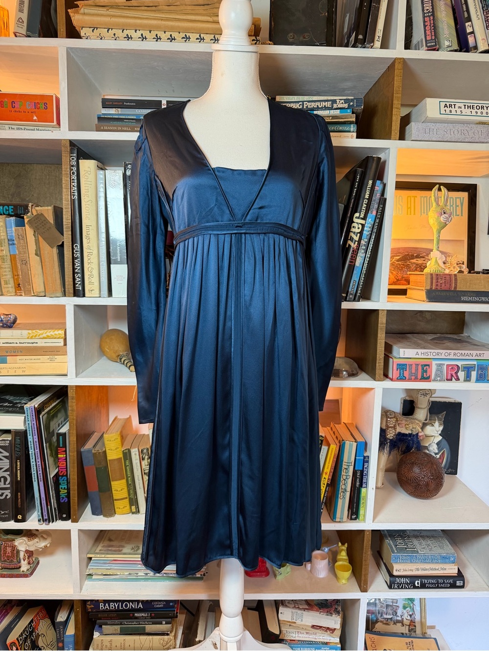 Willow Silk Long Sleeve Dress